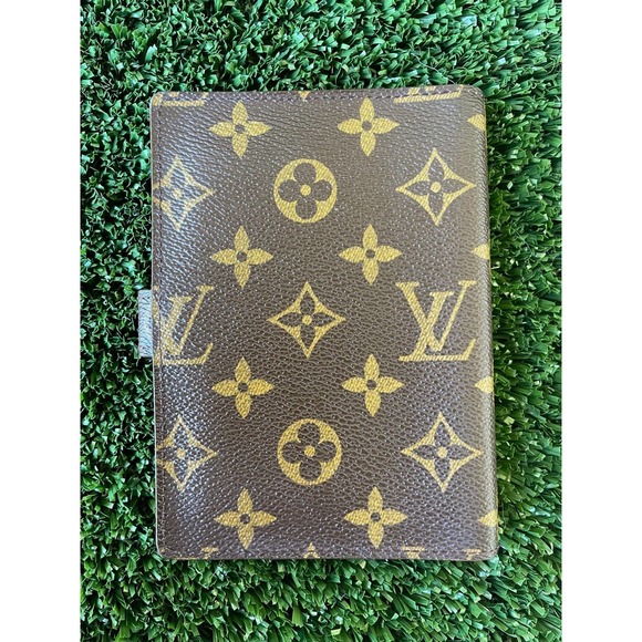 AUTHENTIC Louis Vuitton Monogram Canvas Small Ring Agenda Cover PM - Picture 2 of 11